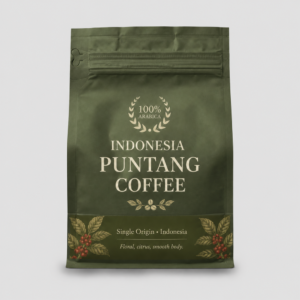 Indonesia Puntang Coffee Green Bean